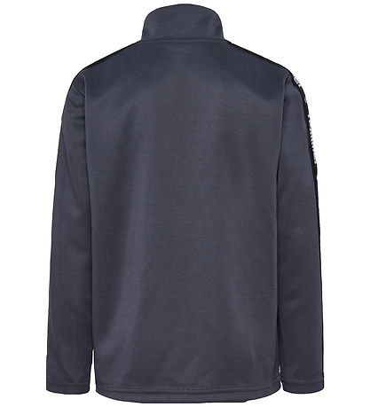 Hummel Bluse - hmlJR Goal Tape Halfzip - Ebony
