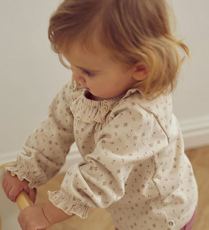 Müsli Bluse - Aster Frill - Oak/Nostalgie Rose/Beige