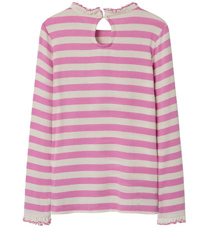 Name It Blouse - NkfPrakula - Fuchsia Pink/Bright White