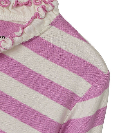 Name It Blouse - NkfPrakula - Fuchsia Pink/Bright White