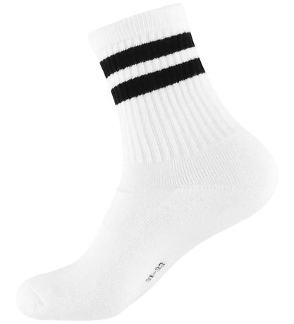 Name It Sokkar - NkmJans - Bright White/Svart