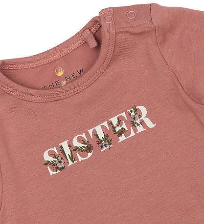 The New Siblings Bodysuit l/s - TnsbSister - Withered Rose