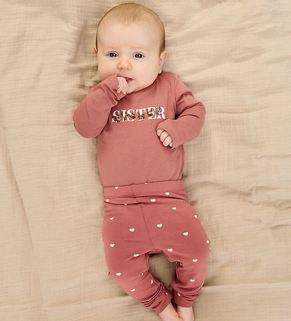 The New Siblings Bodysuit l/s - TnsbSister - Withered Rose