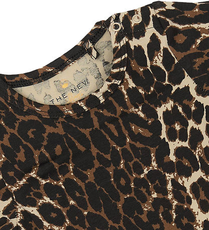 The New Siblings Bodysuit l/s - TnsbPenny - Feather Gray AOP