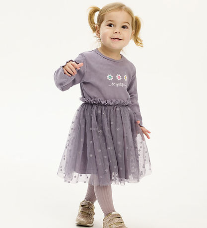 The New Siblings Skirt - TnstPoppy - Gray Ridge w. Smileys