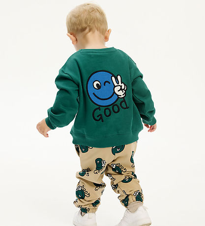 The New Siblings Sweatshirt - TnstPhineas - Alpine Green