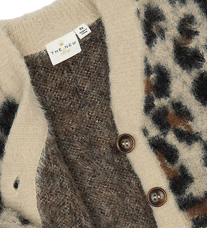The New Siblings Cardigan - TnstPamela - Feather Gray AOP