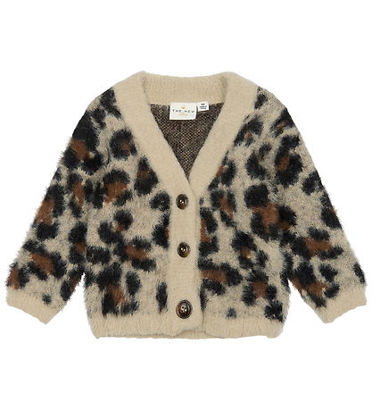 The New Siblings Cardigan - TnstPamela - Feather Gray AOP