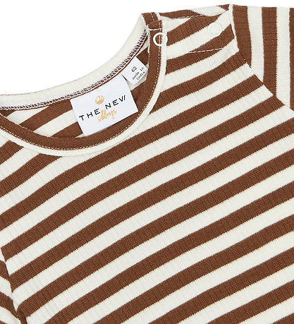 The New Siblings Blouse - Rib - TnstFro - Toffee Striped