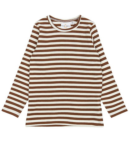 The New Siblings Blouse - Rib - TnstFro - Toffee Striped
