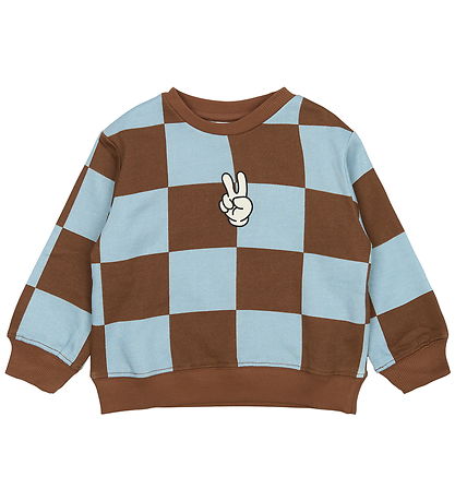 The New Siblings Sweatshirt - TnstPaulie - Toffee Check