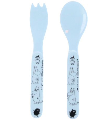 Petit Jour Paris Cutlery - Spoon/Fork - MOOMIN - Blue