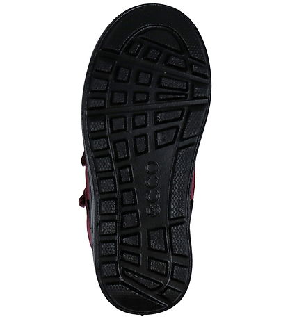 Ecco Kuldaskór - Urban Snow K Mid - Black/Red Plum/Dark Ruby