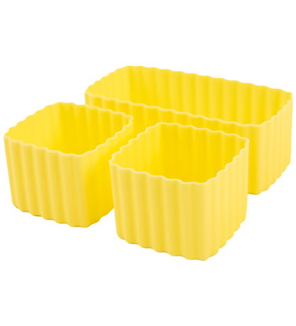 MontiiCo Inserts - 3-Pack - Bento Cups - Silicone - Sunbeam