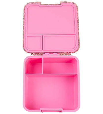 MontiiCo Lunchbox w. 3 Rum - Bento Three - 1 L - Floss Glitter