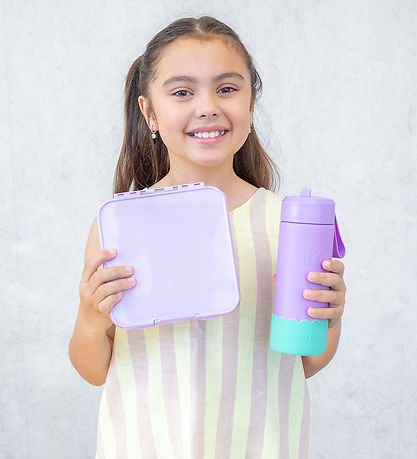 MontiiCo Lunchbox w. 3. Rum - Bento Three - 1 L - Lilac
