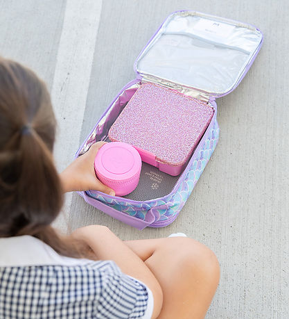 MontiiCo Lunchbox w. 5 Rum - Bento Five - 980 mL - Floss Glitter
