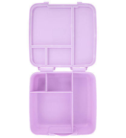 MontiiCo Lunchbox w. 4 Rum - Bento Feast - 2000 mL - Lilac