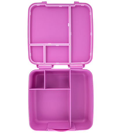 MontiiCo Lunchbox w. 4 Rum - Bento Feast - 2000 mL - Fuchsia