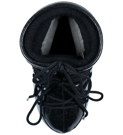 Moon Boot Winter Boots - Icon Low Glitter - Black