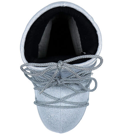 Moon Boot Winter Boots - Icon Low Glitter - Silver
