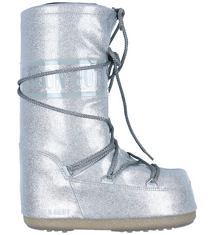 Moon Boot Winter Boots - Icon Glitter - Silver