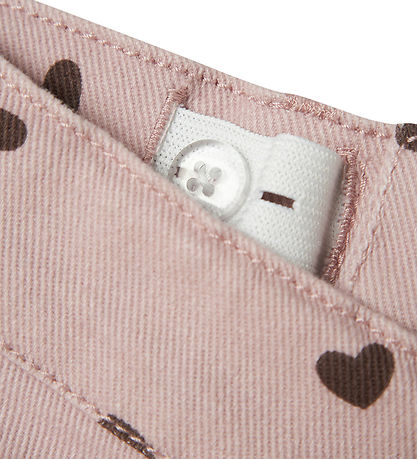 Name It Trousers - NmfRose - Burnished Lilac/Heart
