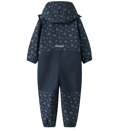 Name It Softshell Suit w. Fleece - NmfAlfao - Spellbound/Bouguet
