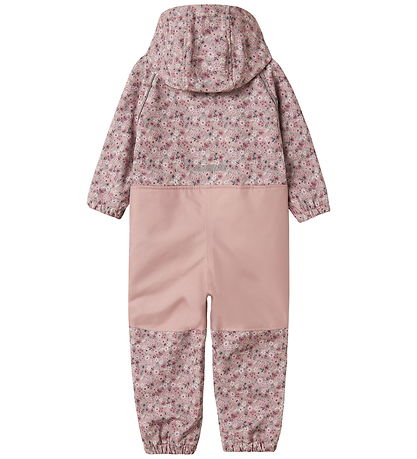 Name It Softshell Suit w. Fleece - Noos - NmfAlfa - Woodrose/Blo