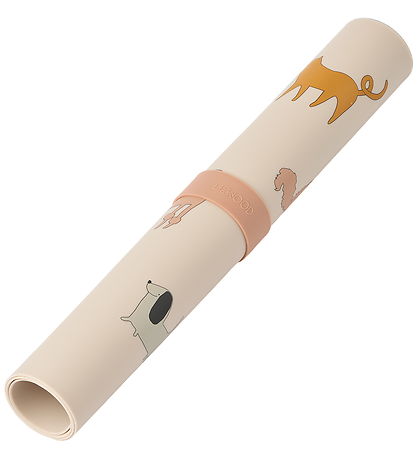 Liewood Placemat - Silicone - Jude - Cats Duck Dogs/Sandy