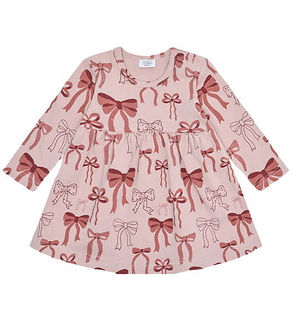 Hust and Claire Dress - Kis Bows - Adobe Rose