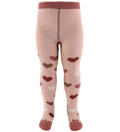 Hust and Claire Tights - HCFrankie - Adobe Rose w. Heart