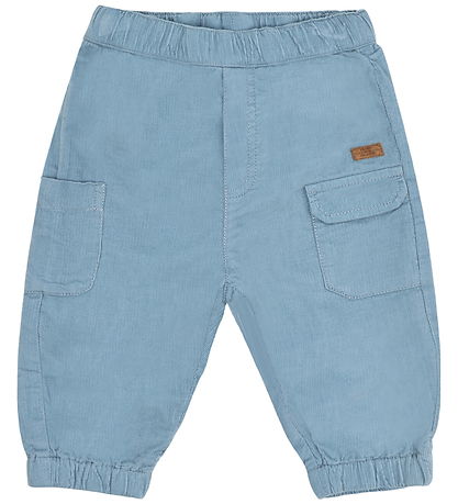 Hust and Claire Trousers - Corduroy - Tue - Iron Blue