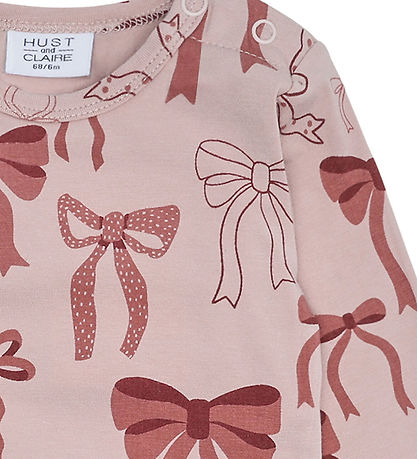 Hust and Claire Body l/ä - Bri Bows - Adobe Rose