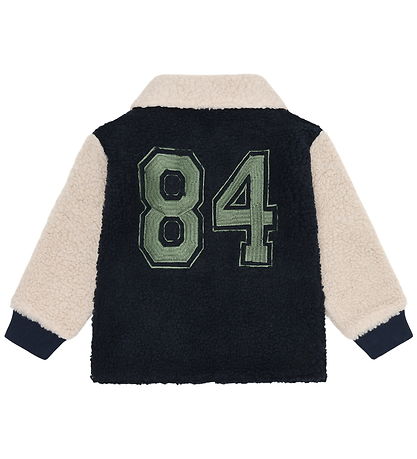 Hust and Claire Fleecejacke - Erik Teddy - Mehr Navy