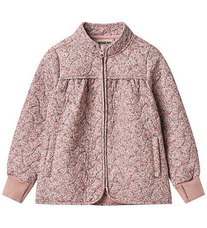 Wheat Thermojacke - Thilde - Soft Lavender Blumen
