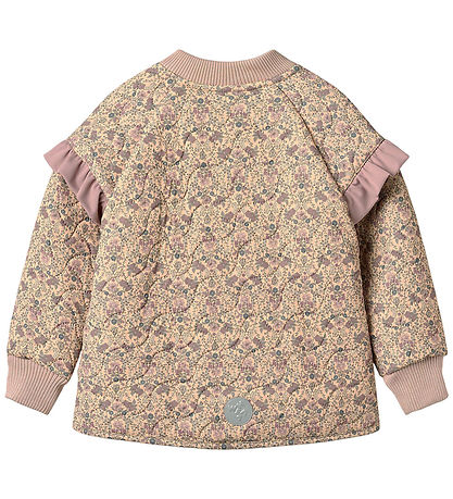 Wheat Thermo Jacket w. Fleece - Ellas - Mellow Peach Tapestry