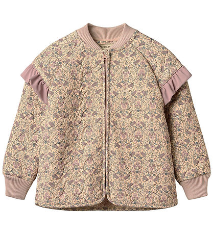 Wheat Thermo Jacket w. Fleece - Ellas - Mellow Peach Tapestry