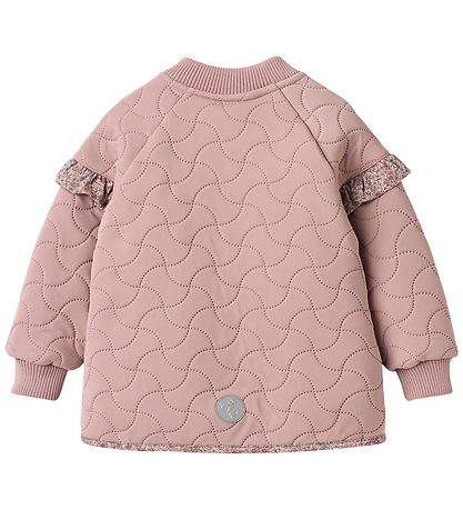 Wheat Thermojacke m. Fleece - Ellas - Warm Rose m. Blumen