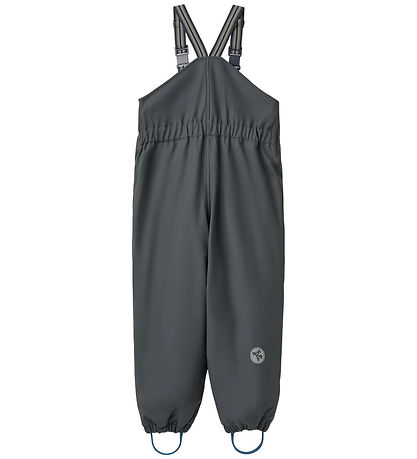 Wheat Regenhose m. Termo/Träger - Lian - Greyblue