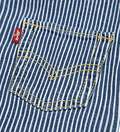 Levis Hängselbyxor - Järnväg Stripe - Yucatán