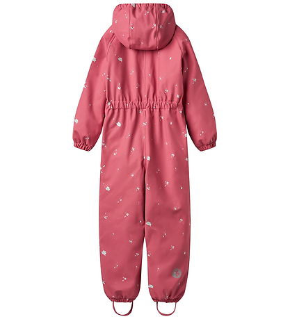 Wheat Rainsuit w. Thermal - PU - Aiko - Floating Flowers