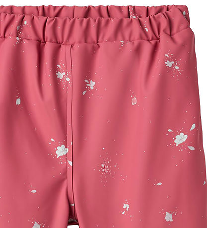 Wheat Rain Pants w. Thermos - PU - Um - Floating Flowers