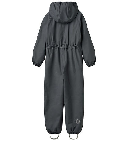Wheat Rainsuit w. Termo - PU - Aiko - Greyblue