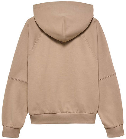 Tommy Hilfiger Hettupeysa - Tonal Chest - Maltmjólk