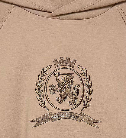 Tommy Hilfiger Hettupeysa - Tonal Chest - Maltmjólk