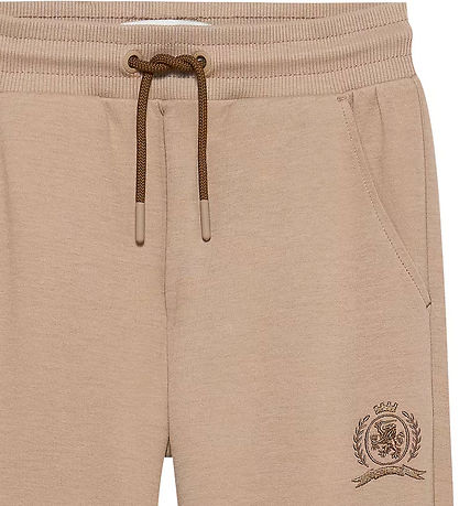 Tommy Hilfiger Byxor - Tonal Chest - Maltad mjölk