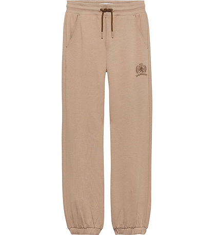 Tommy Hilfiger Byxor - Tonal Chest - Maltad mjölk
