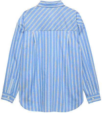 Tommy Hilfiger Skyrta - Stripe - Light Duftkenndar Blue Rendur