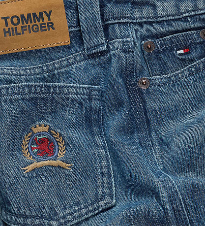 Tommy Hilfiger Gallabuxur - Mabel - Gallaefni Vintage Dark